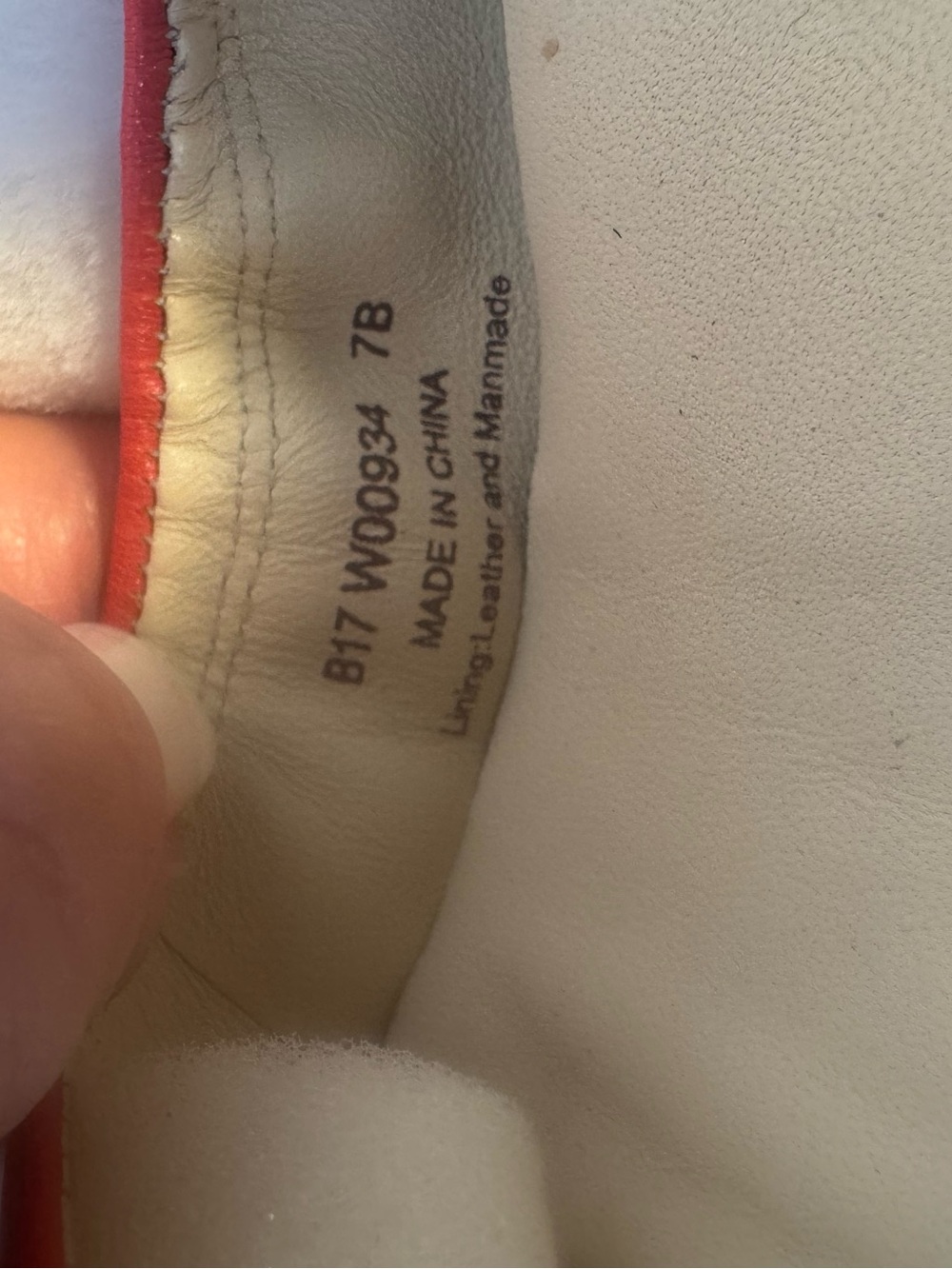 Cole Haan Tali Bow Ballet flat Maple Coral SOFT leather gold buckle Sz 7 - Picture 8 of 9